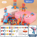 Maleta de Ferramentas Infantil + Furadeira Elétrica