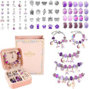 Kit Pulseiras e Berloques Infantil - 66 Peças
