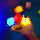 Kit Banho Interativo - Bichinhos Brilhantes de LED