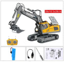 Escavadeiras e Caminhão de Controle Remoto