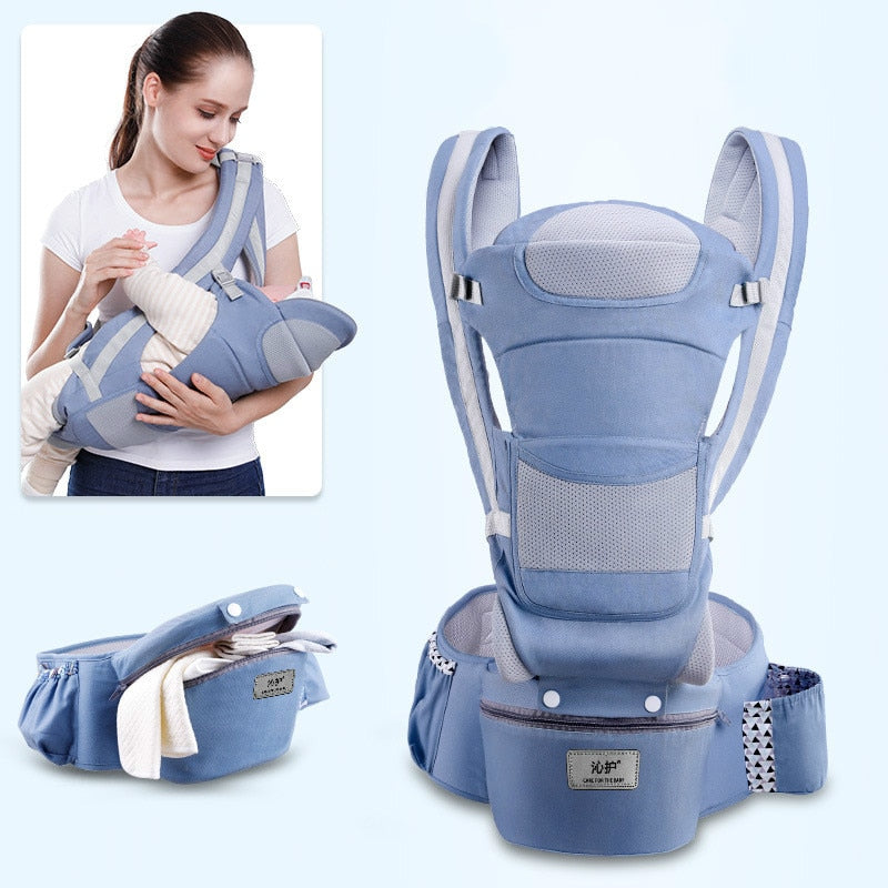 Mochila Bebê Canguru Ergonômico - Multi Funcional