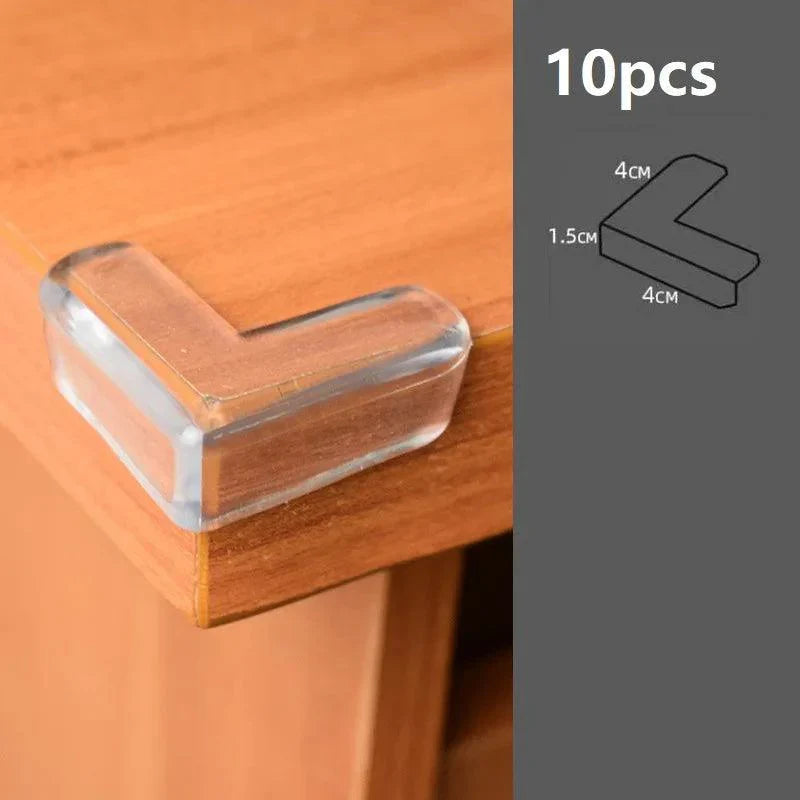 Protetor de Quina de Silicone para Crianças 10 Peças