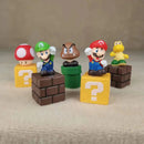 Super Mario - Decoração Enfeite 5 Peças