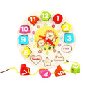 Relógio Quebra Cabeça Montessori