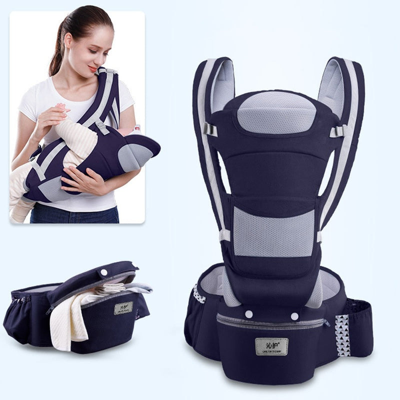 Mochila Bebê Canguru Ergonômico - Multi Funcional