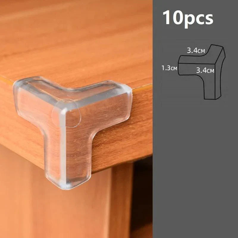 Protetor de Quina de Silicone para Crianças 10 Peças